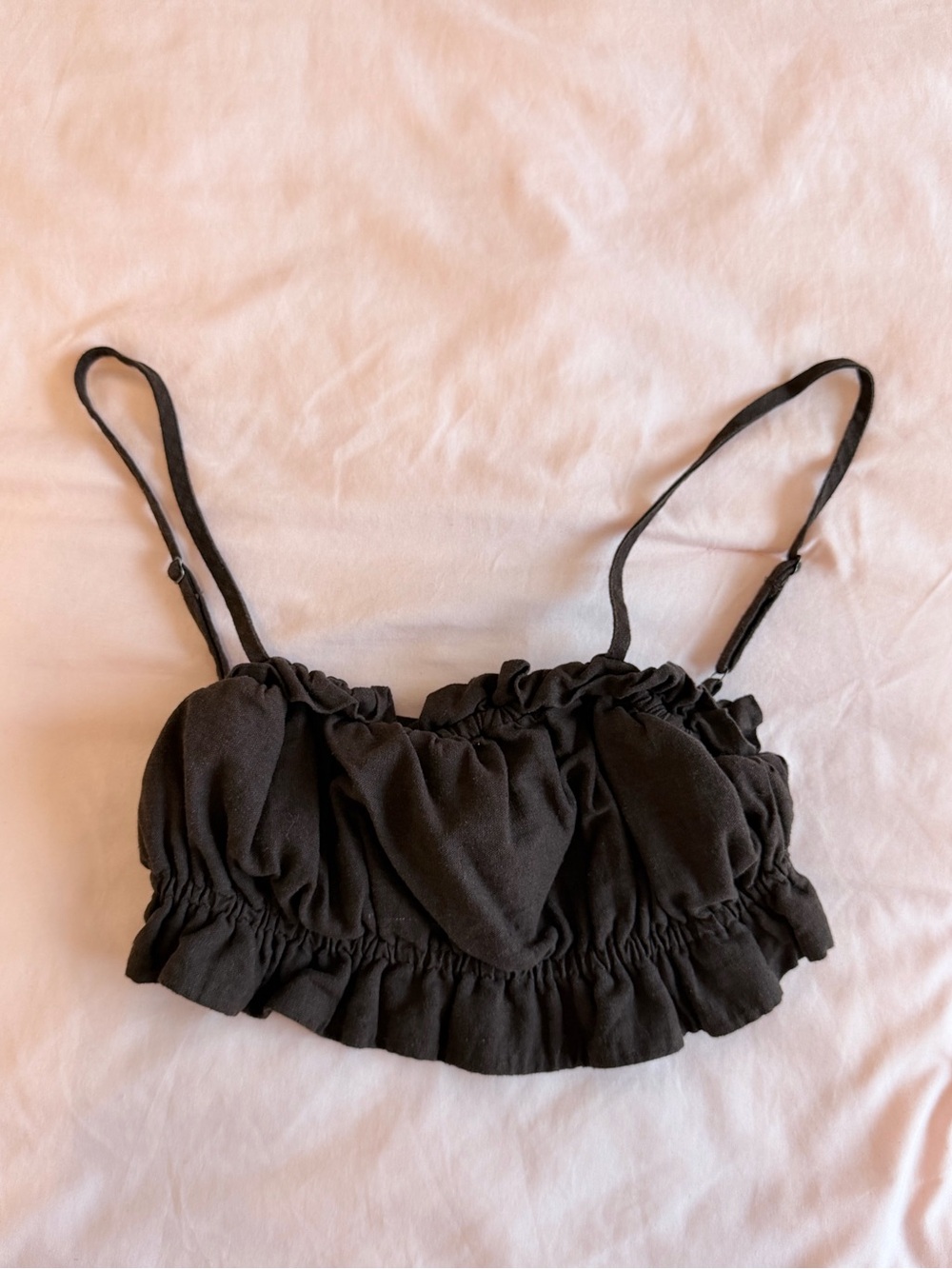 Crop top open back